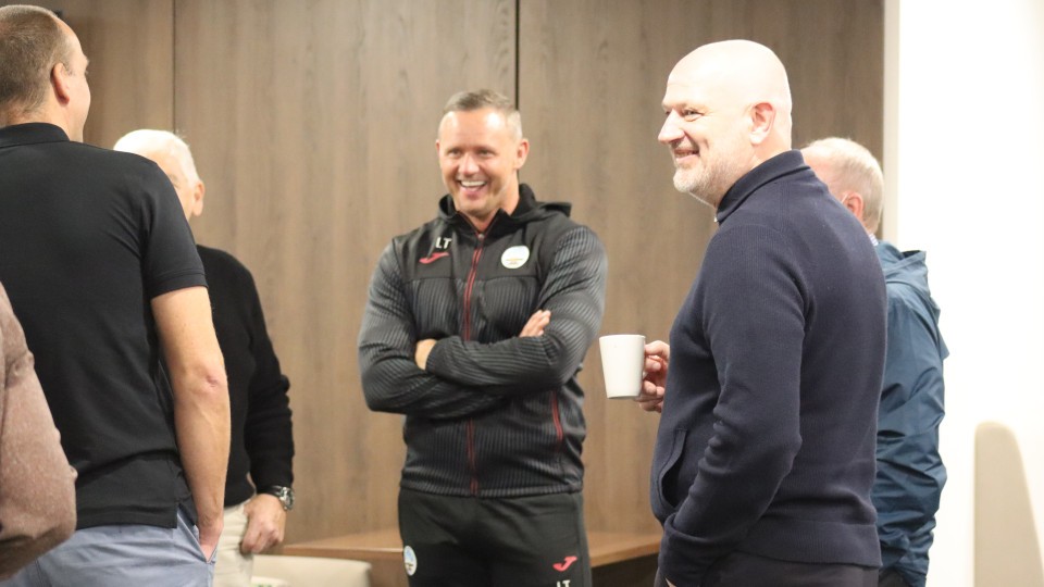 FPA coffee morning Lee Trundle Julian Winter