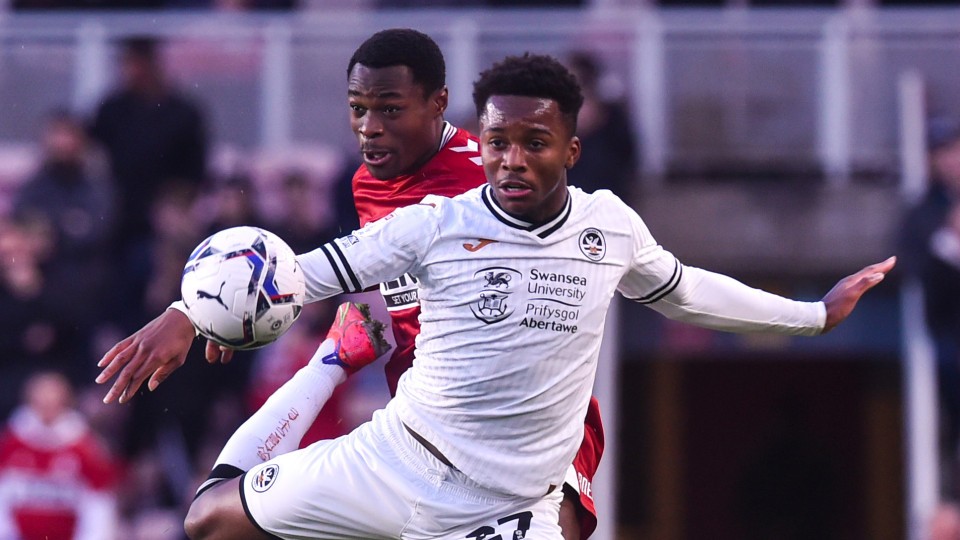 Boro away Ethan Laird