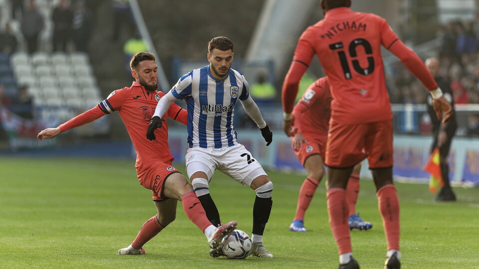 Huddersfield Town away Matt Grimes