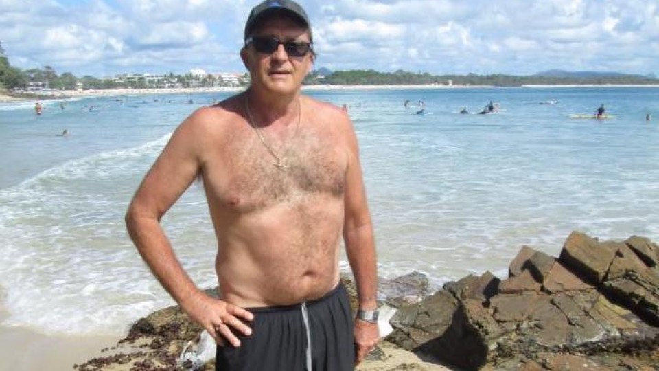 Steve Potter enjoying life on the Gold Coast