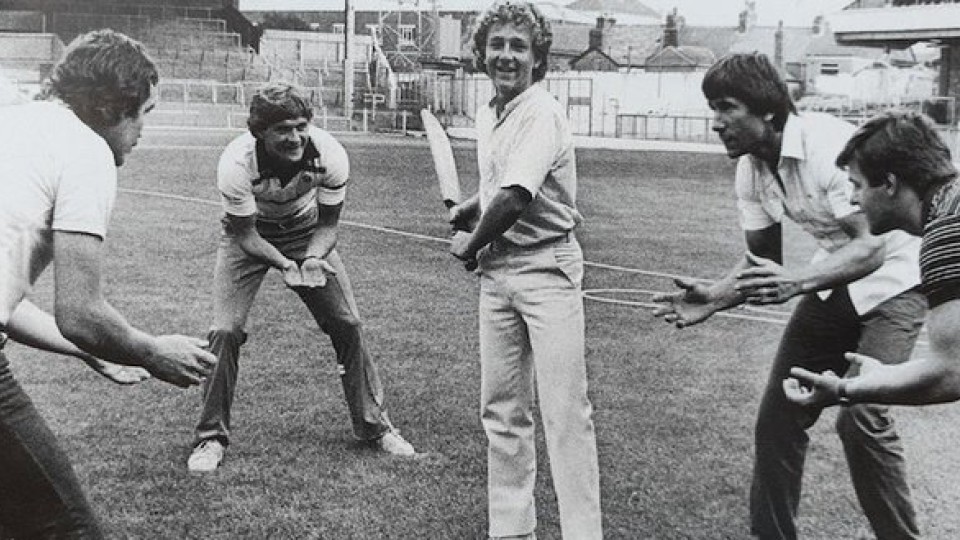 Tony Cottey first day at Vetch Field