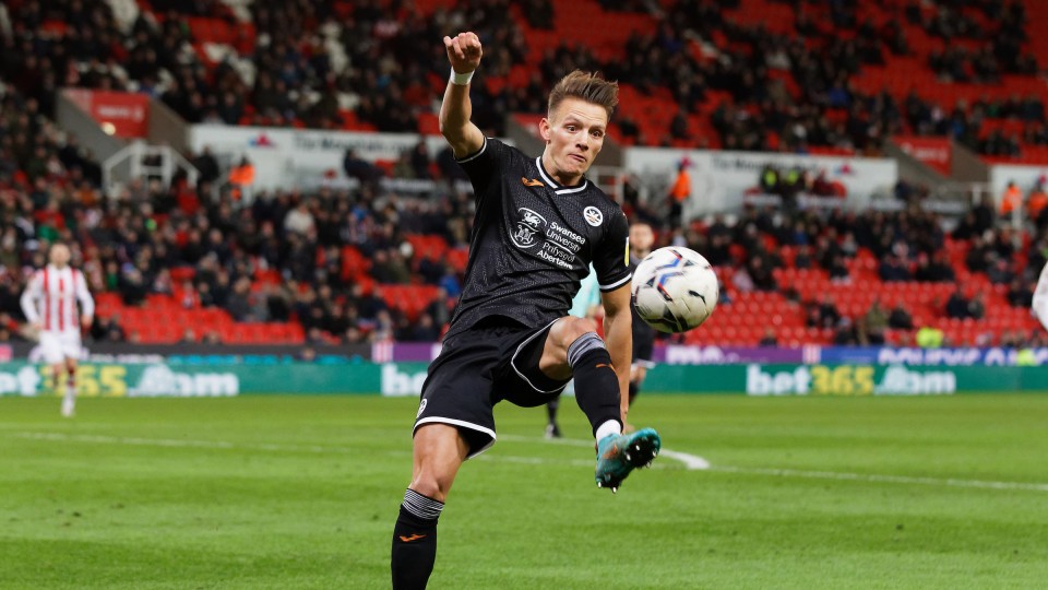 Stoke City away Hannes Wolf