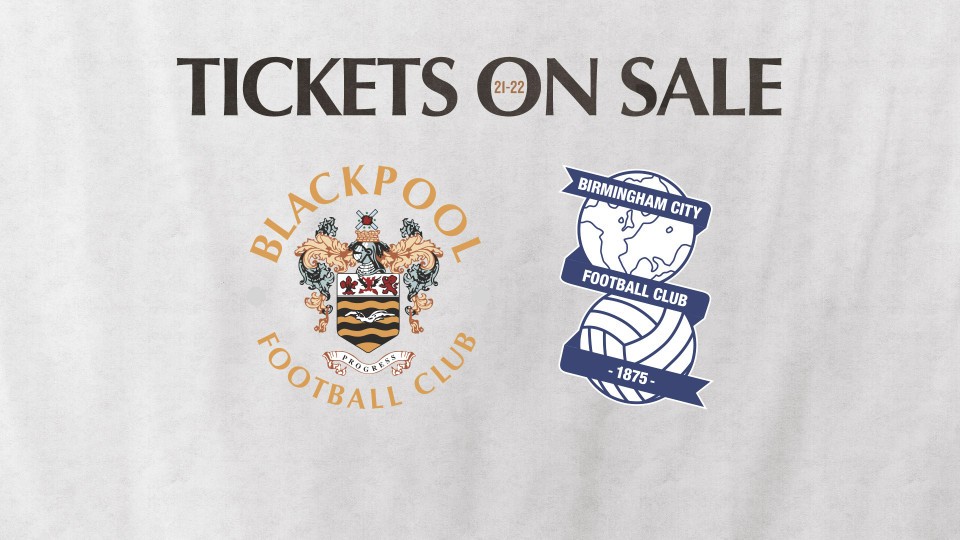 Blackpool and Birmingham TOS