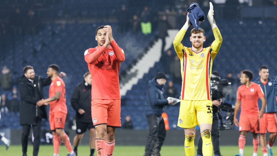 West Brom away Ben Cabango Andy Fisher