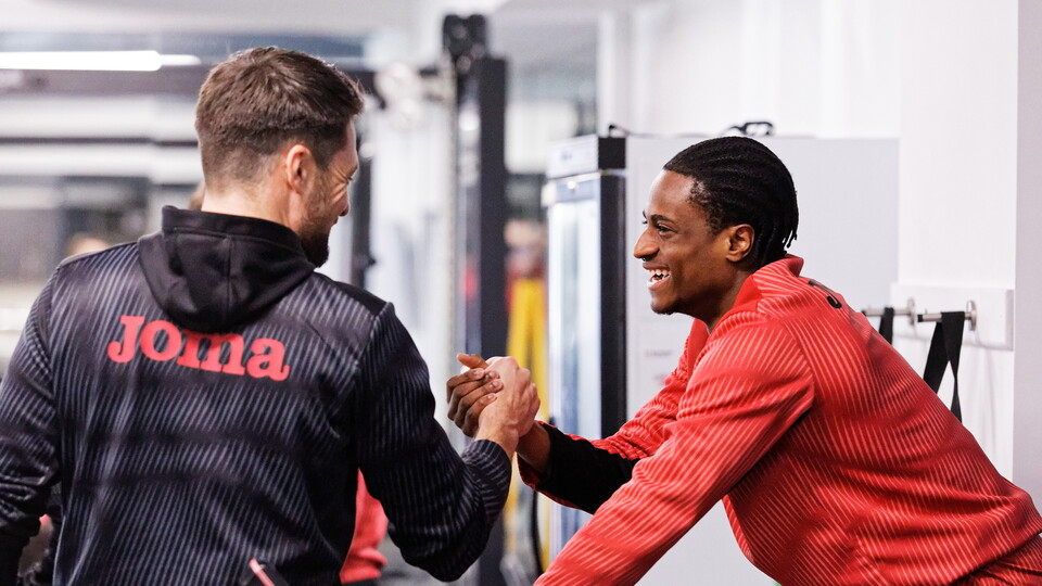 Nathanael Ogbeta training