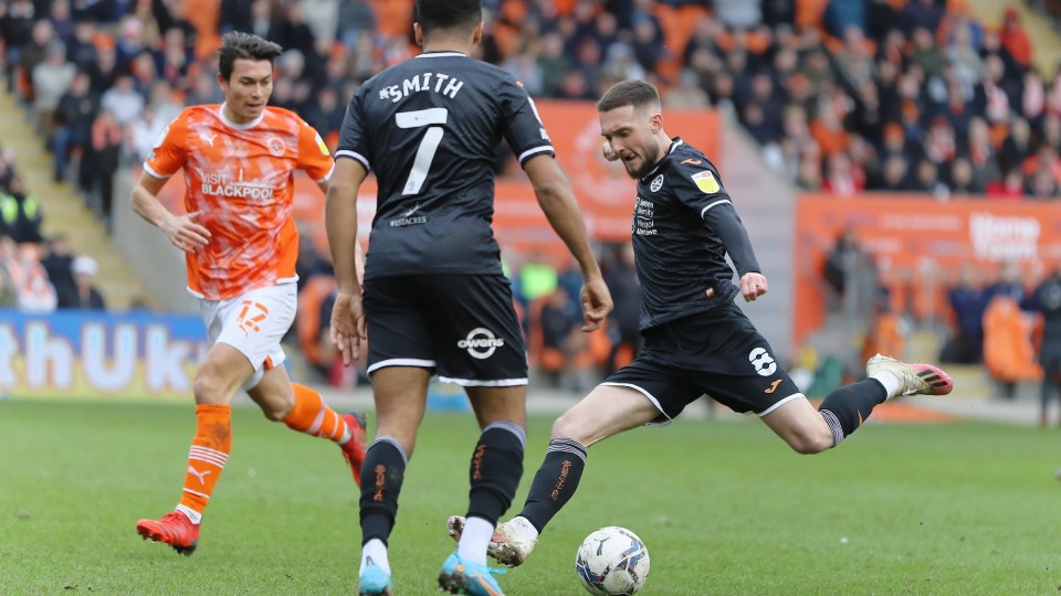 Blackpool away Matt Grimes
