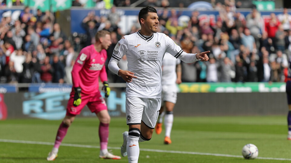 Derby home Joel Piroe cele