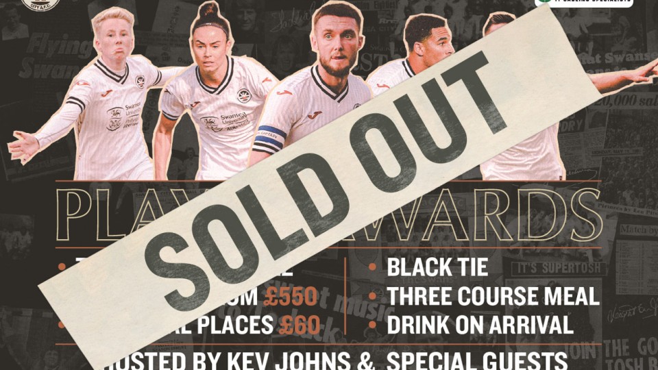 Player awards dinner sold out 2022