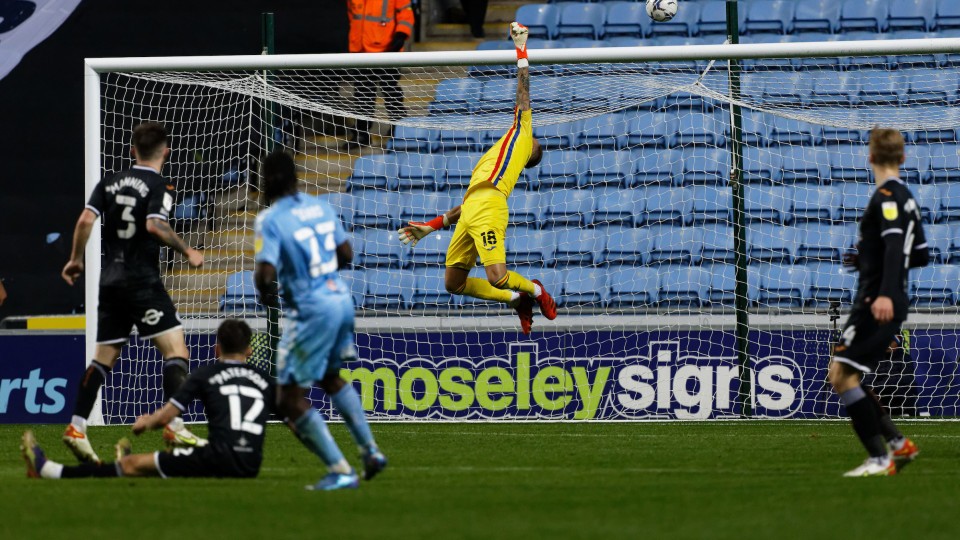 Ben Hamer Coventry save