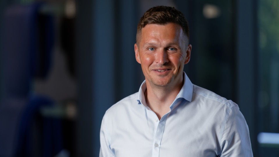 A profile photo of Andy Goldie in the club gym