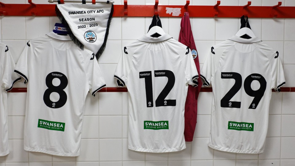 Charlton dressing room