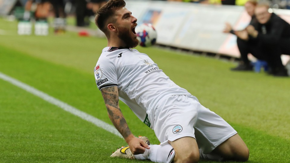 Ryan Manning celebration Millwall