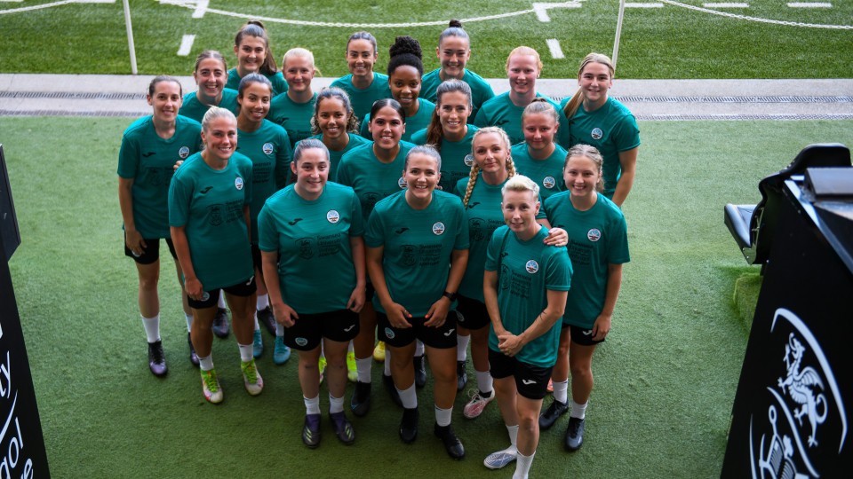 Swansea City Ladies - full squad
