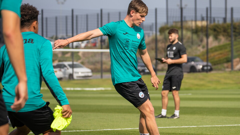 Fin Stevens training