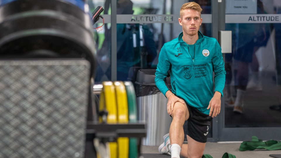 Ollie Cooper training