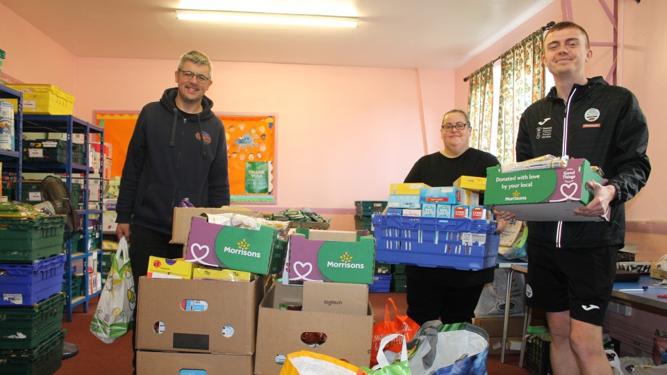 Foodbank donation