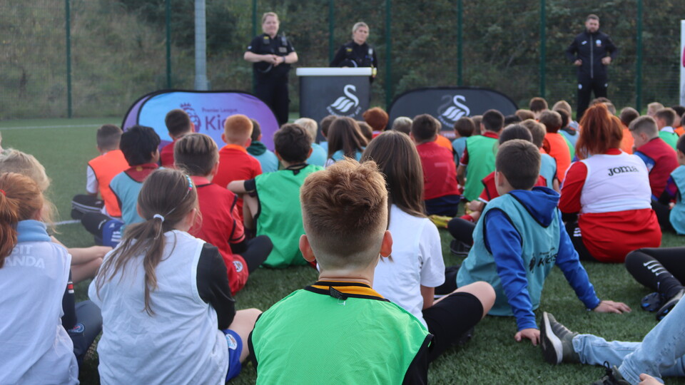 Premier League Kicks session