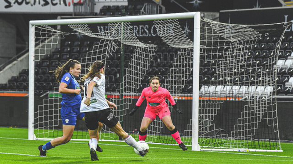 Katy Hosford goal v Cardiff City