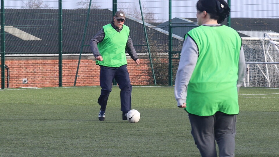 Swans Foundation Walking Football participant Brian 