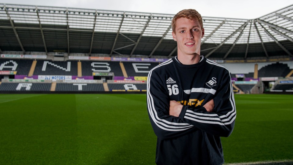 Jay Fulton signing photo from 2014