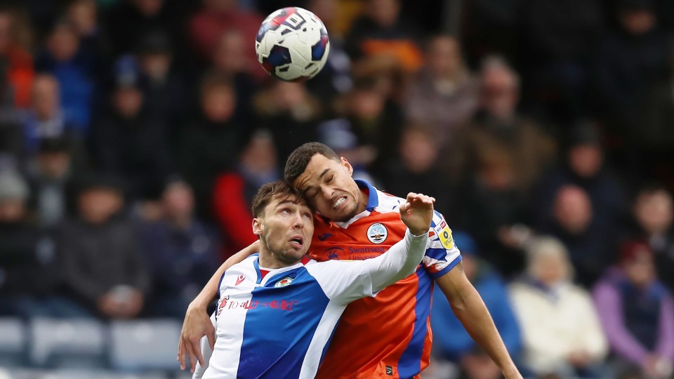 Blackburn away Joel Latibeaudiere