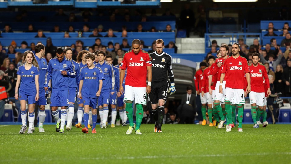 Chelsea 2013 Walk out
