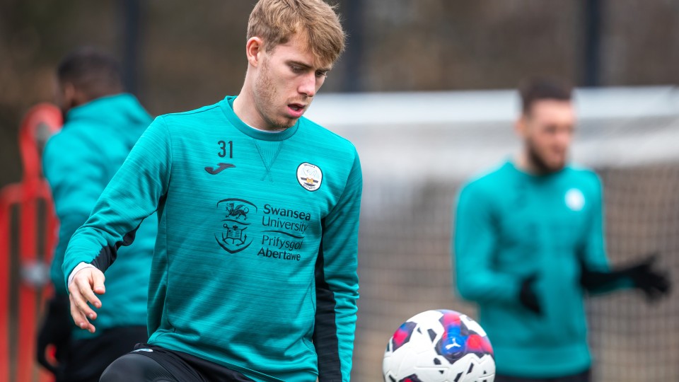 Ollie Cooper training