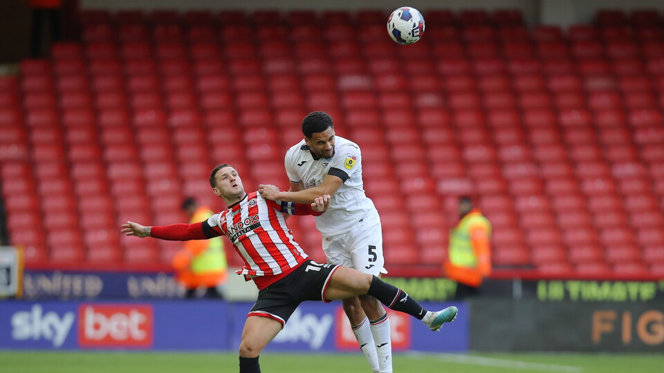 Sheffield United away Ben Cabango 1