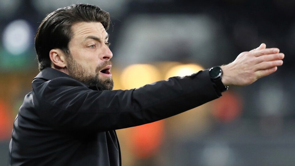 Russell Martin shouts instructions