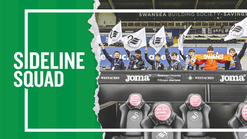 Sideline squad package - Junior fans above home area dug out