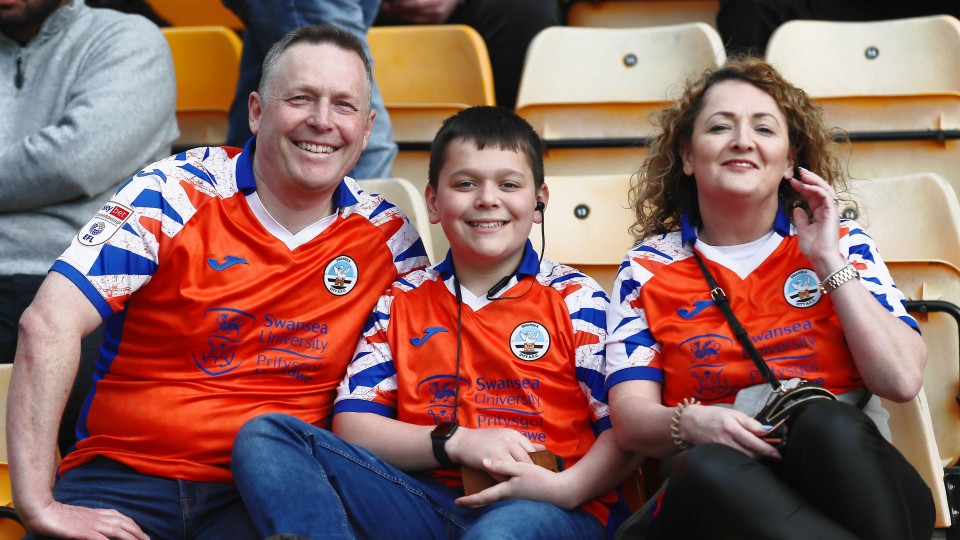 Fans at Norwich City