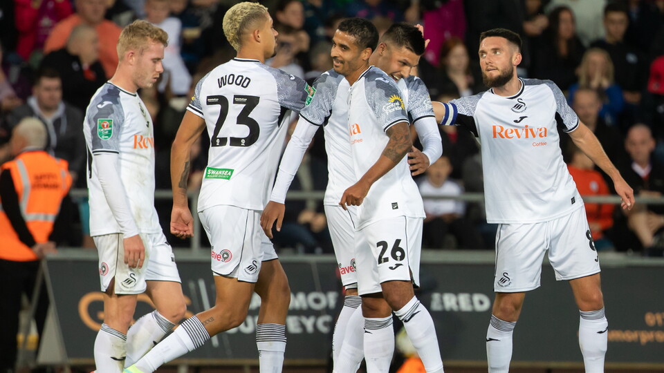 Joel Piroe Celebrates.