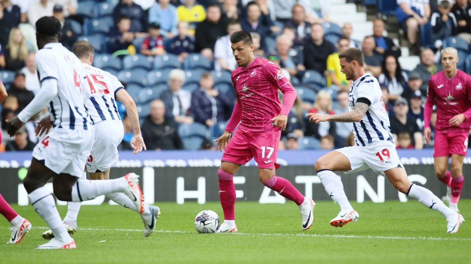 Joel Piroe West Brom away