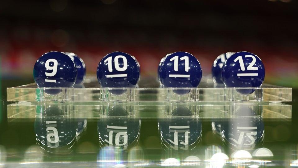 Carabao Cup draw balls 