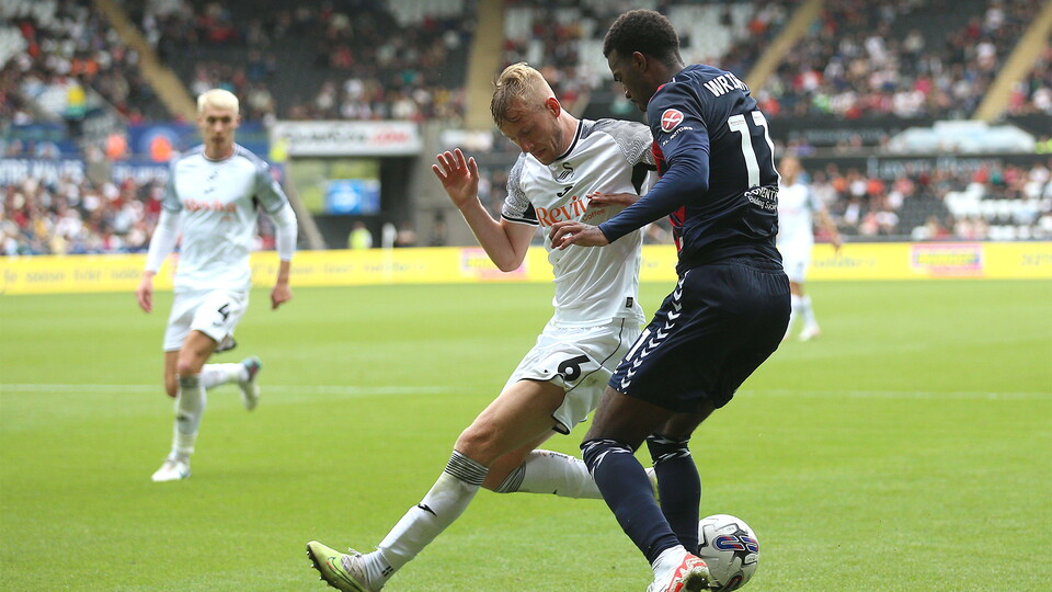 Harry Darling against Coventry City