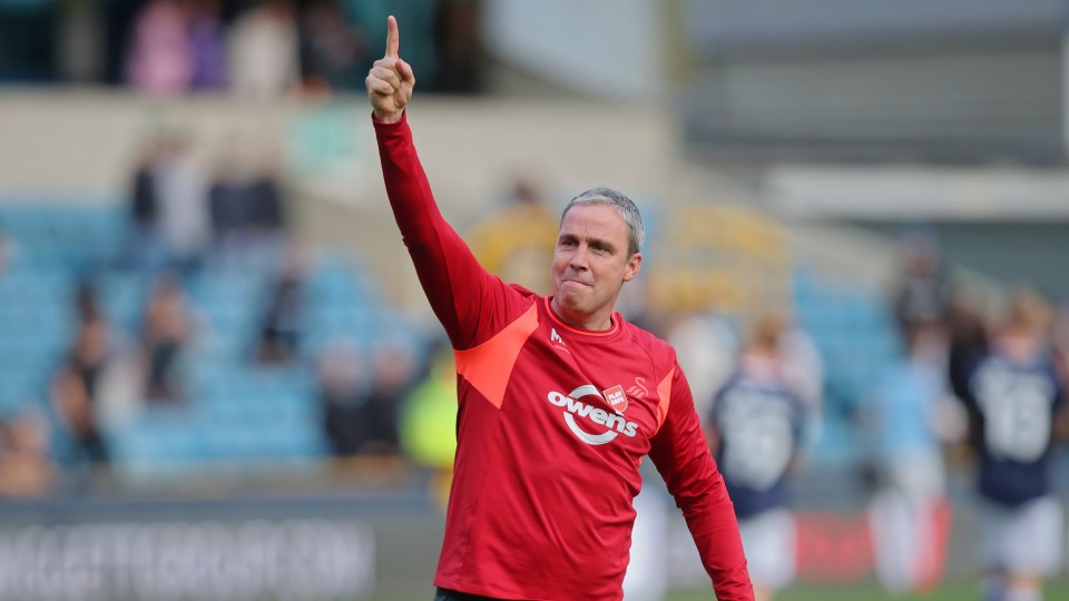 Michael Duff after millwall