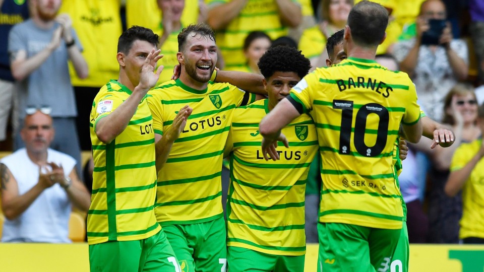 Norwich City - celebration