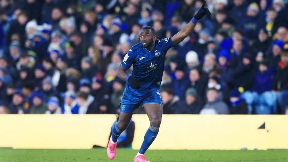 Yannick Bolasie debut for Swans