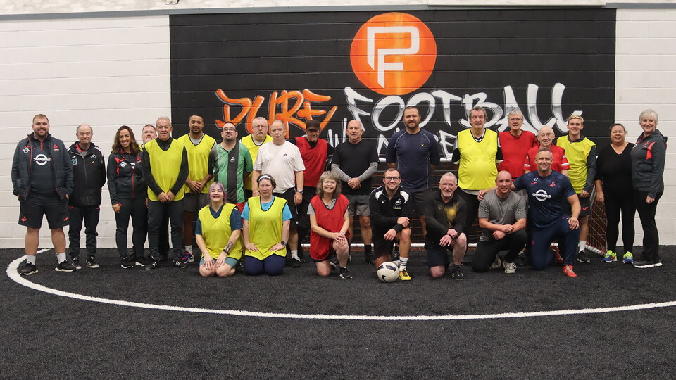 Walking Football Trunds + Curtis