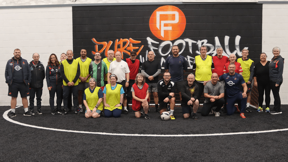 Walking Football Trunds + Curtis