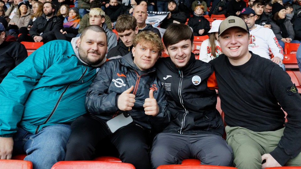 Southampton (A) fans