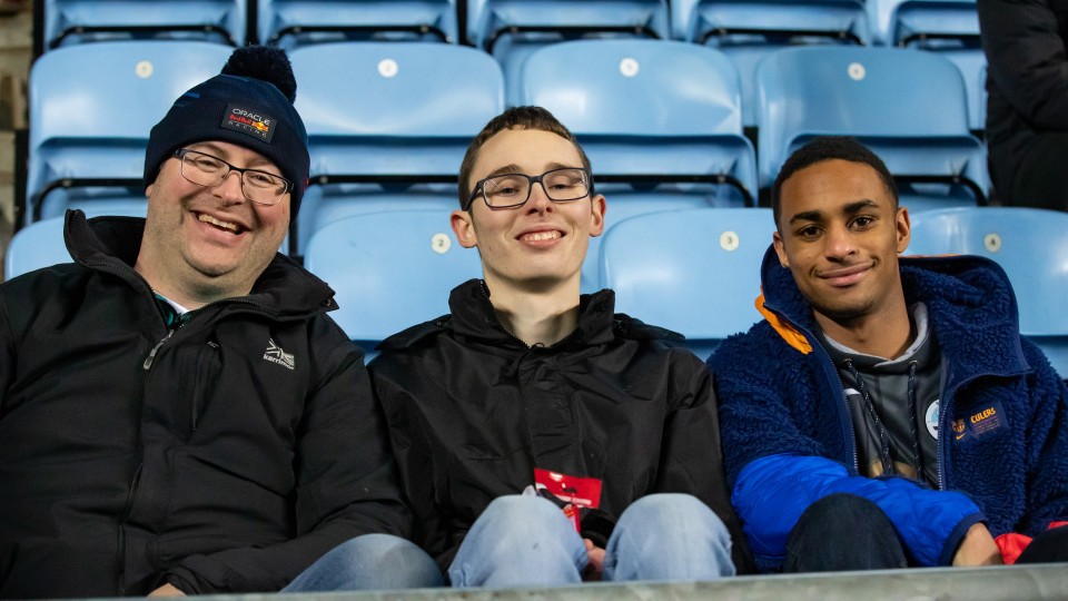 Fan gallery v Coventry