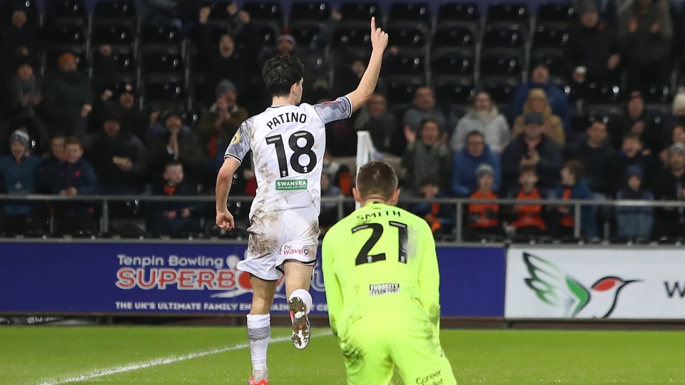 Charlie Patino celebration