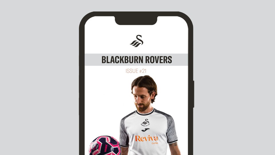 Blackburn Rovers programme artwork