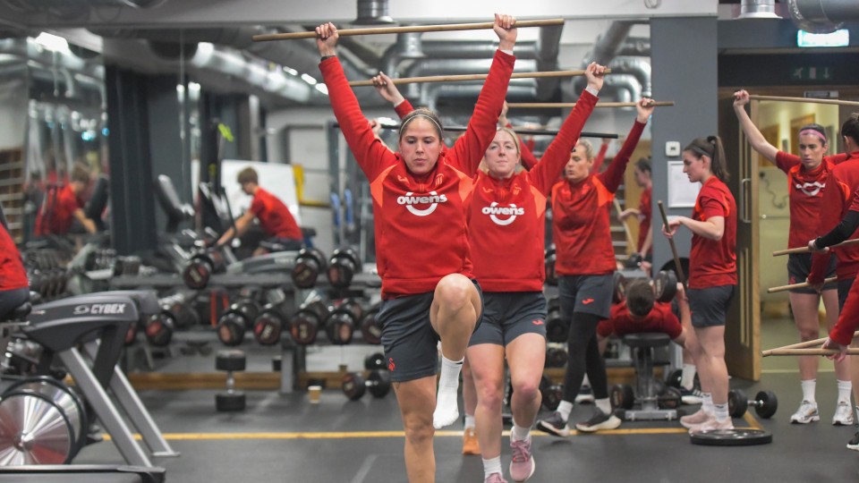 Swans Women training TNS