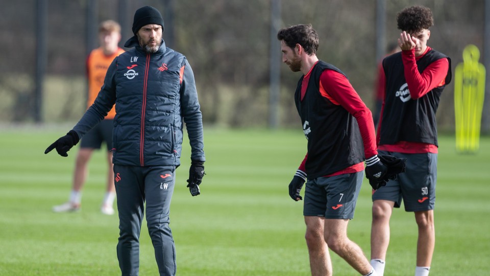 Luke Williams training