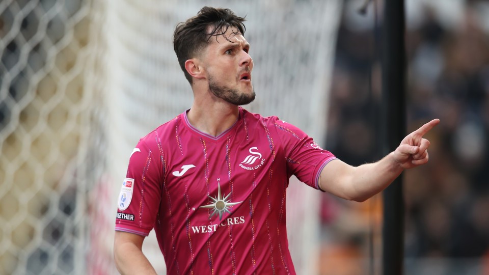 Liam Cullen celebration