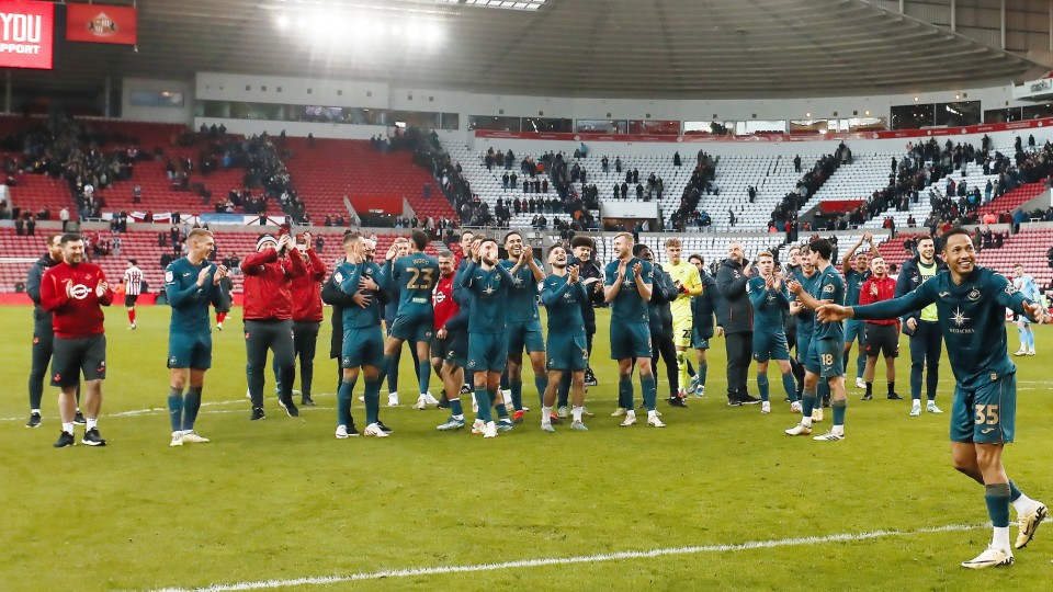 Sunderland celebration