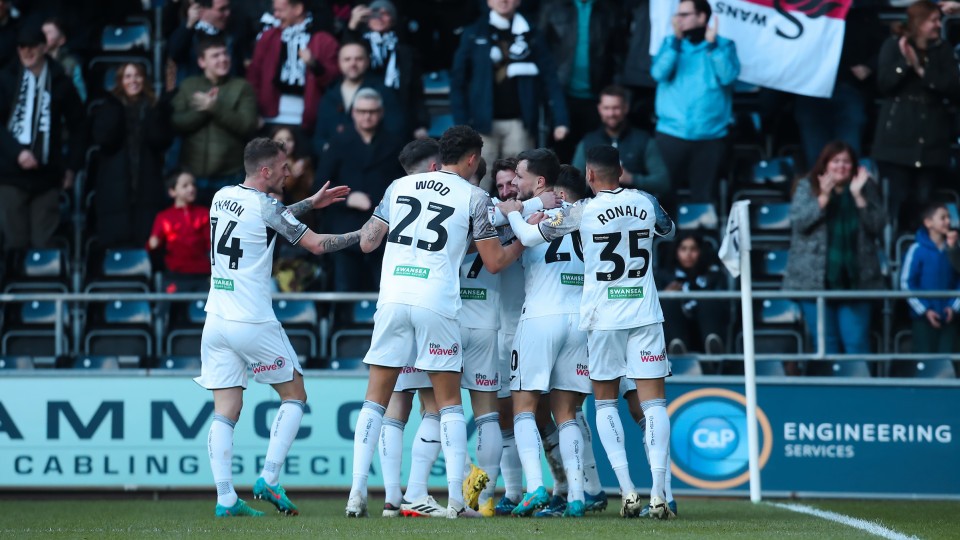 Blackburn celebration