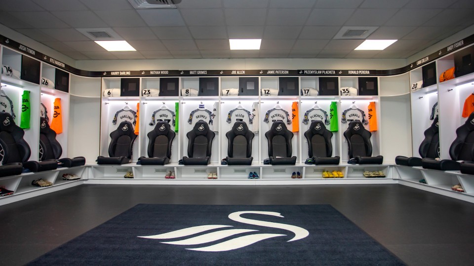 Dressing Room Swansea City